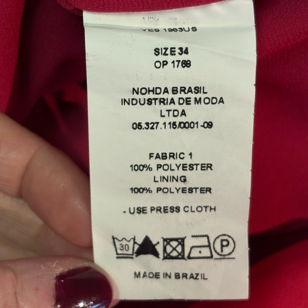 PatBO Red Ruffle Midi Dress - Picture 6 of 8